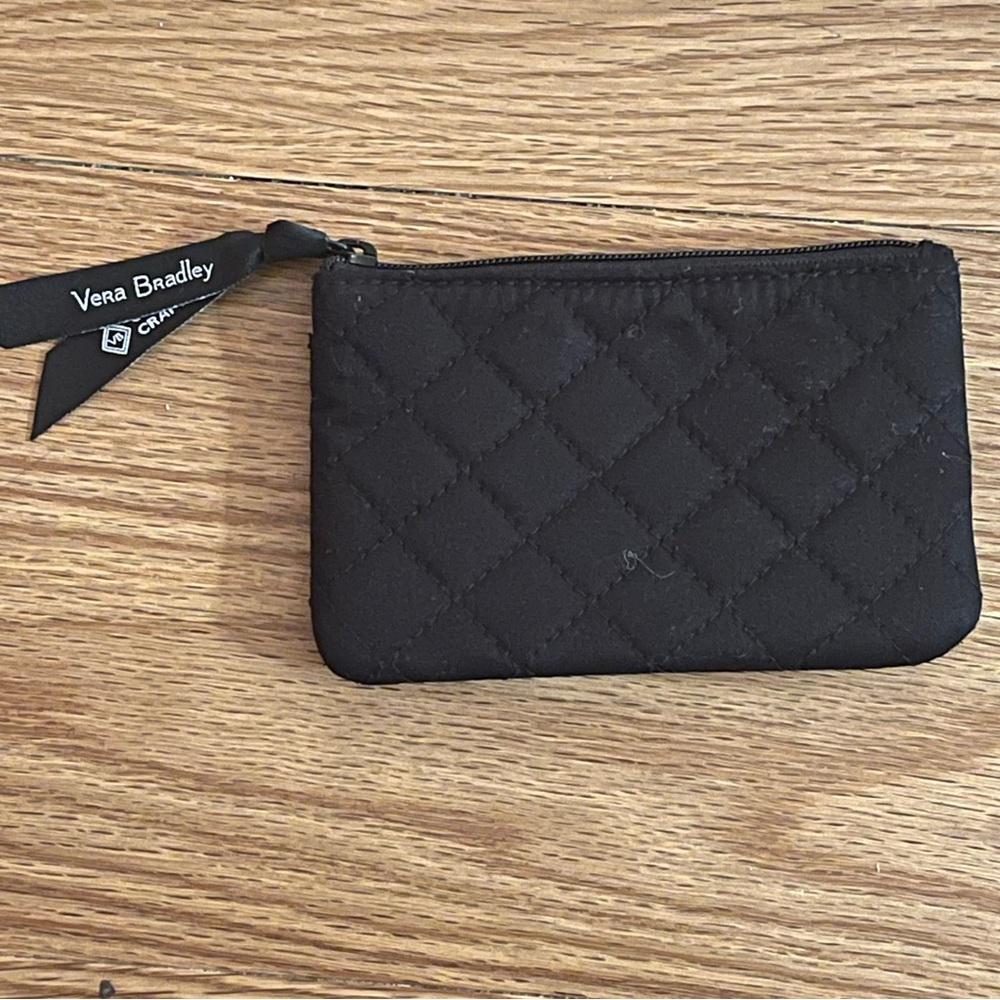 - 👚Vera Bradley | Black White Floral Money Credit Card holder - Picture 2 of 3